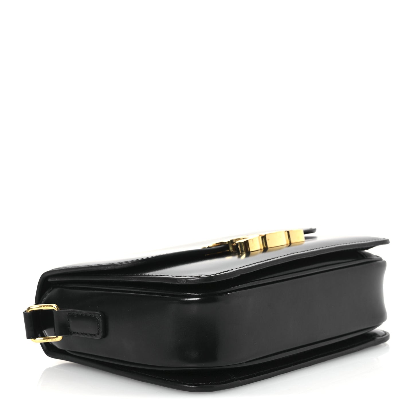 Shiny Calfskin Teen Triomphe Black