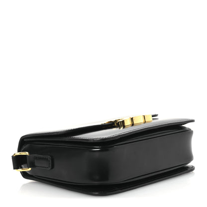Celine Shiny Calfskin Teen Triomphe Black 4 of 13