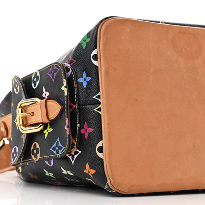 Louis Vuitton Monogram Multicolor Petit Noe Black 8 of 10