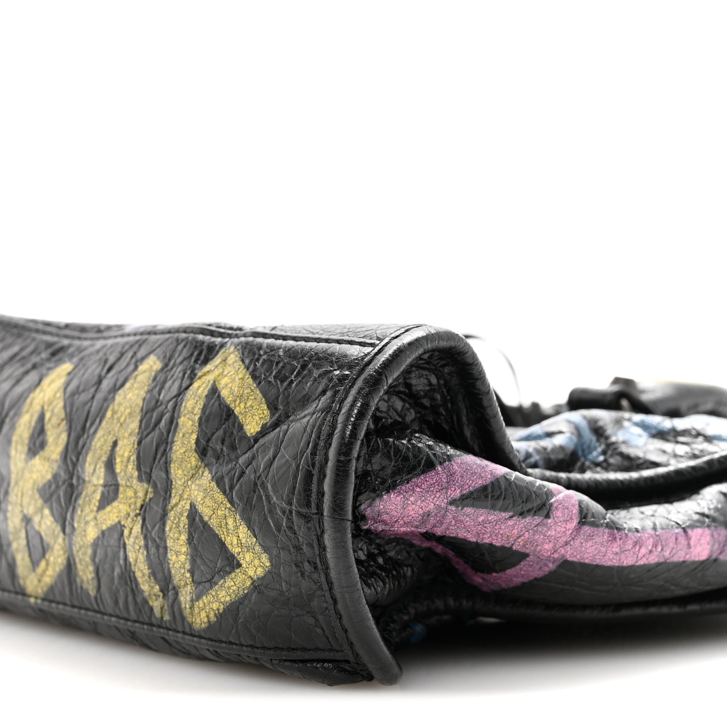 Agneau Graffiti All Over Classic Hardware S City Black Multicolor