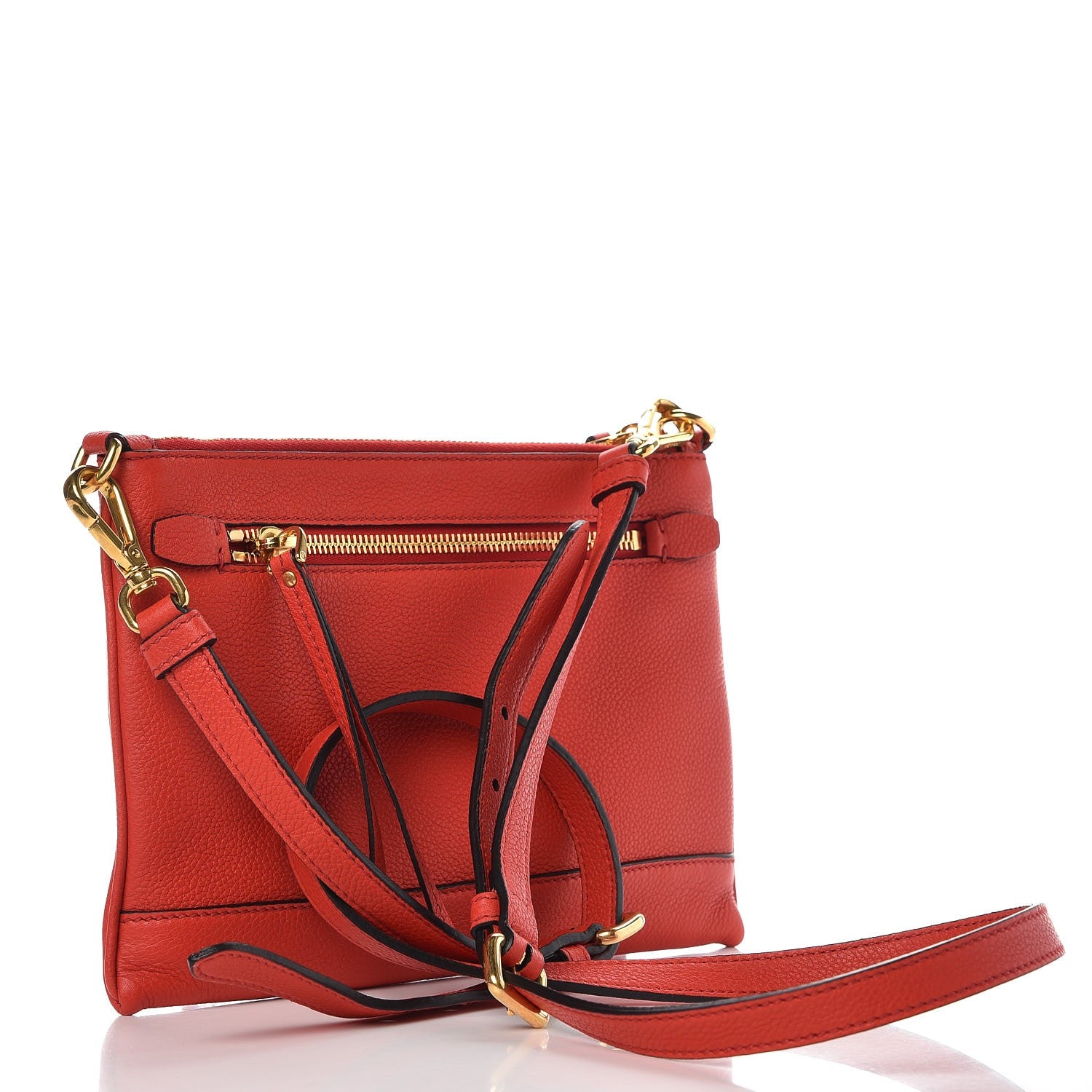 Prada Vitello Phenix Crossbody Bag Lacca 3 of 8