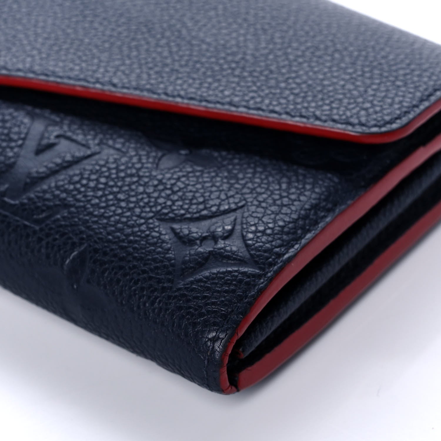 Louis Vuitton Empreinte Sarah Wallet NM Marine Rouge 9 of 12