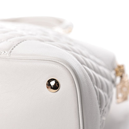 Versace Barocco Quilted Nappa Altea Vanitas Lady Athena White 17 of 19