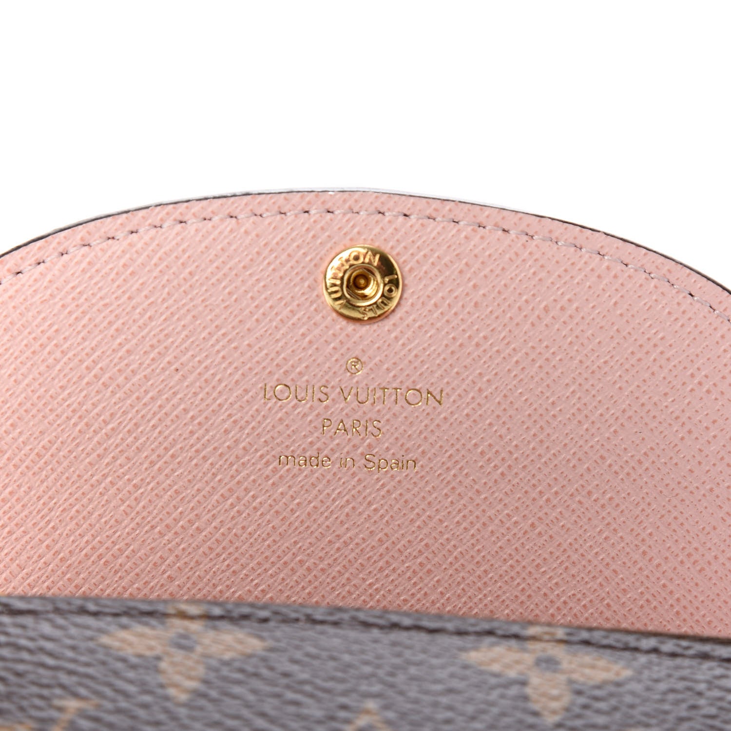 Louis Vuitton Monogram Rosalie Coin Purse Rose Ballerine 6 of 8