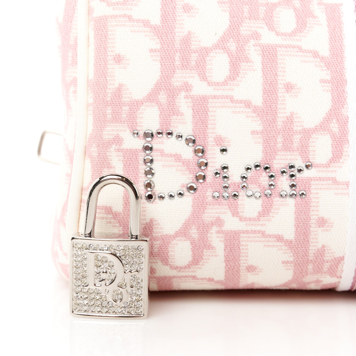 Monogram Girly Boston Pink