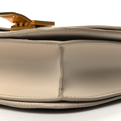 Celine Box Calfskin Medium Classic Box Flap Bag Powder 10 of 13
