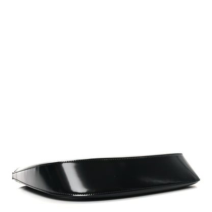 Prada Spazzolato Cleo Shoulder Bag Black 4 of 10
