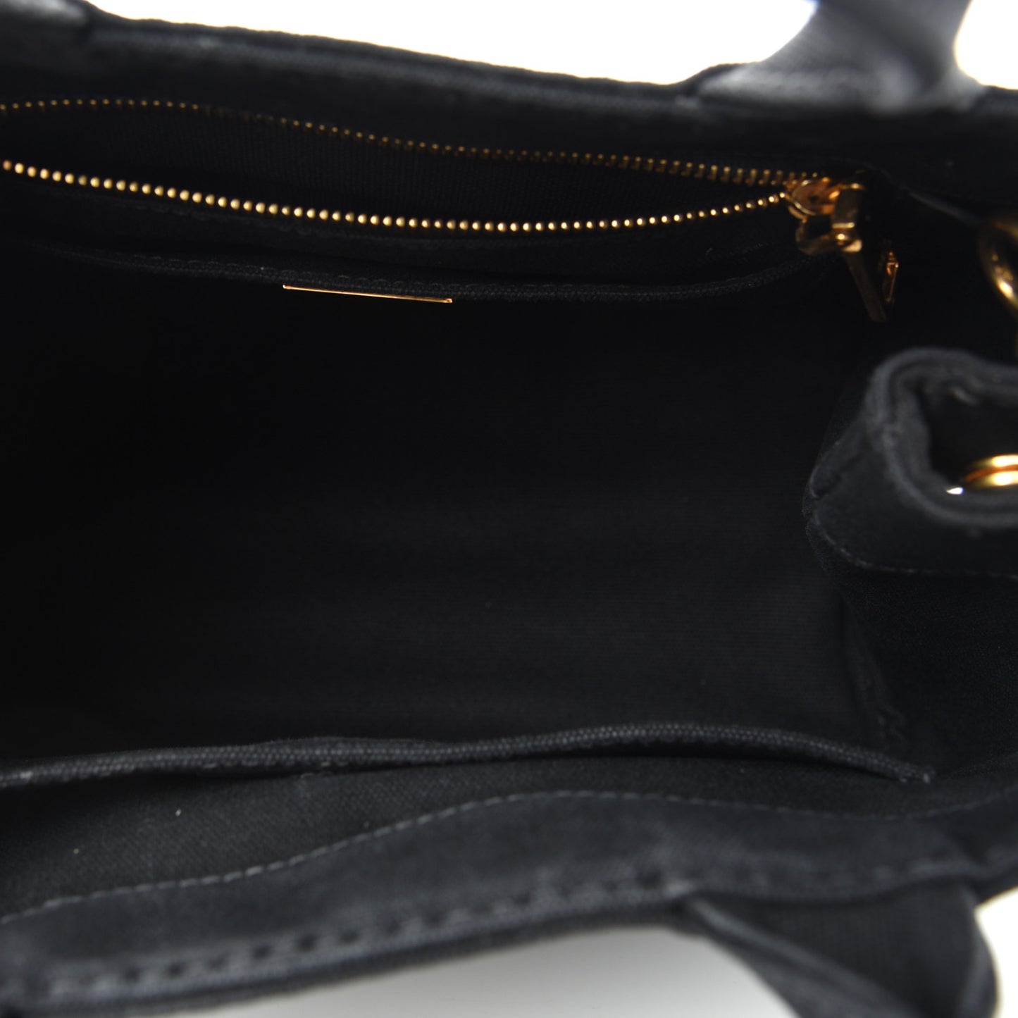 Canapa Small Logo Tote Black