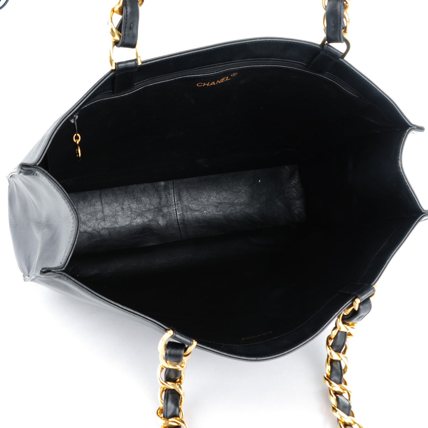 Lambskin CC Tote Black