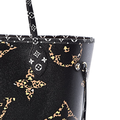 Louis Vuitton Monogram Giant Jungle Neverfull MM Black 11 of 11