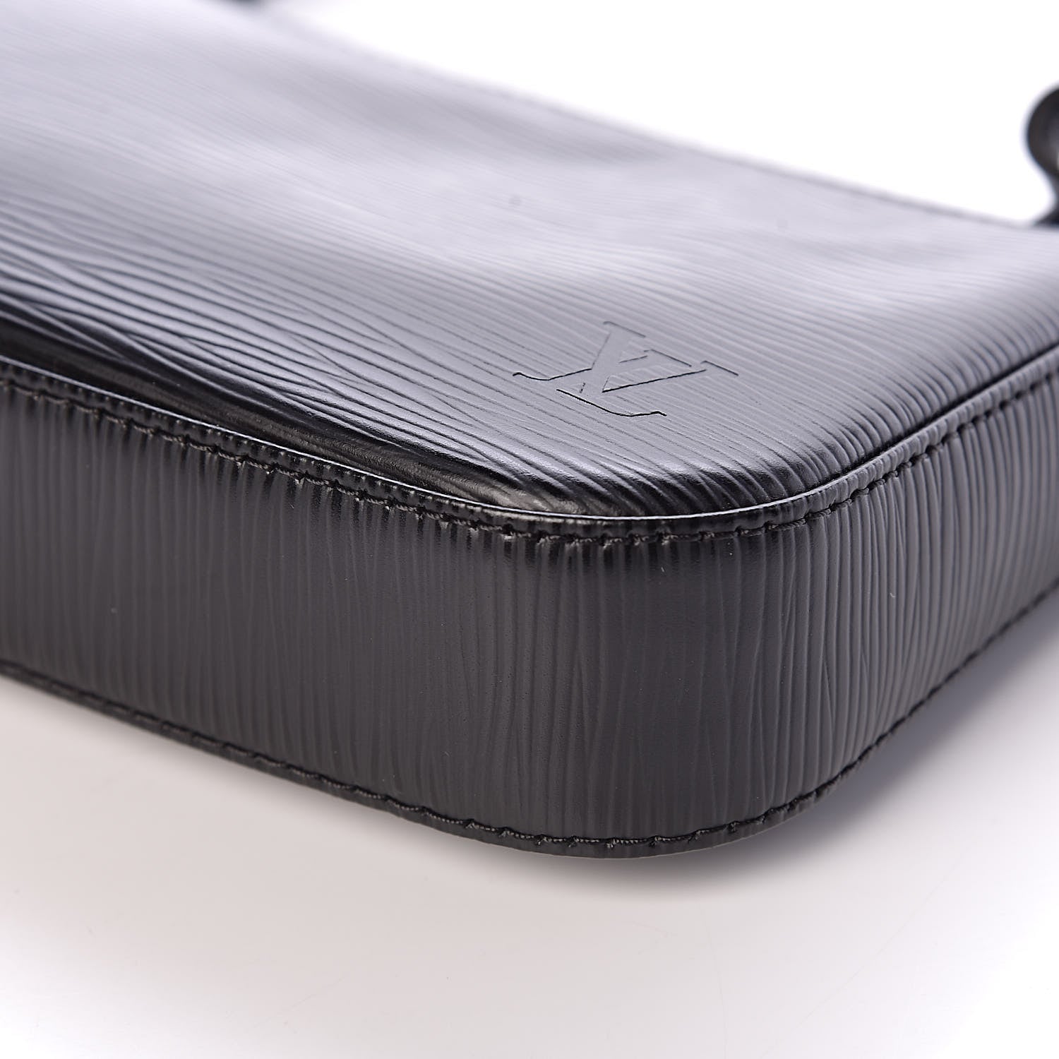 Louis Vuitton Epi Pochette Accessories NM Black 6 of 10
