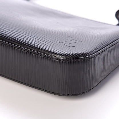 Louis Vuitton Epi Pochette Accessories NM Black 6 of 10