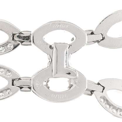 Cartier 18K White Gold Diamond Diadea Lariat Necklace 4 of 4