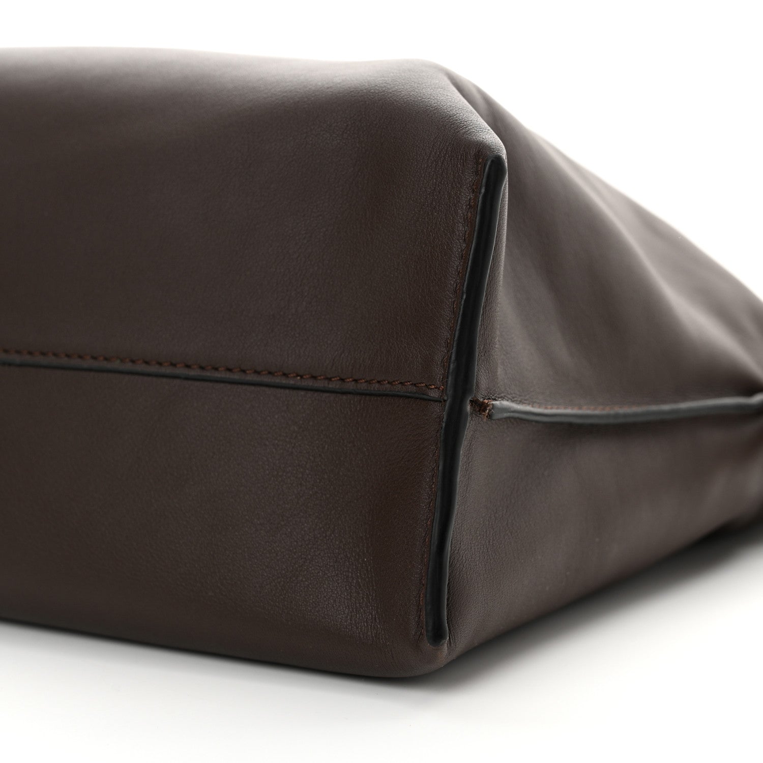 Loewe Nappa Medium Flamenco Knot Bag Chocolate 10 of 10