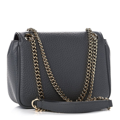 Mulberry Heavy Grained Calfskin Mini Darley Satchel Charcoal 2 of 10