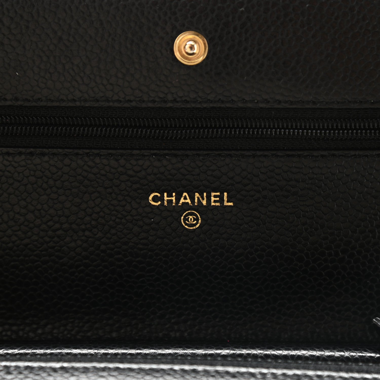 Chanel Caviar Quilted Wallet On Chain WOC Black 6 of 11