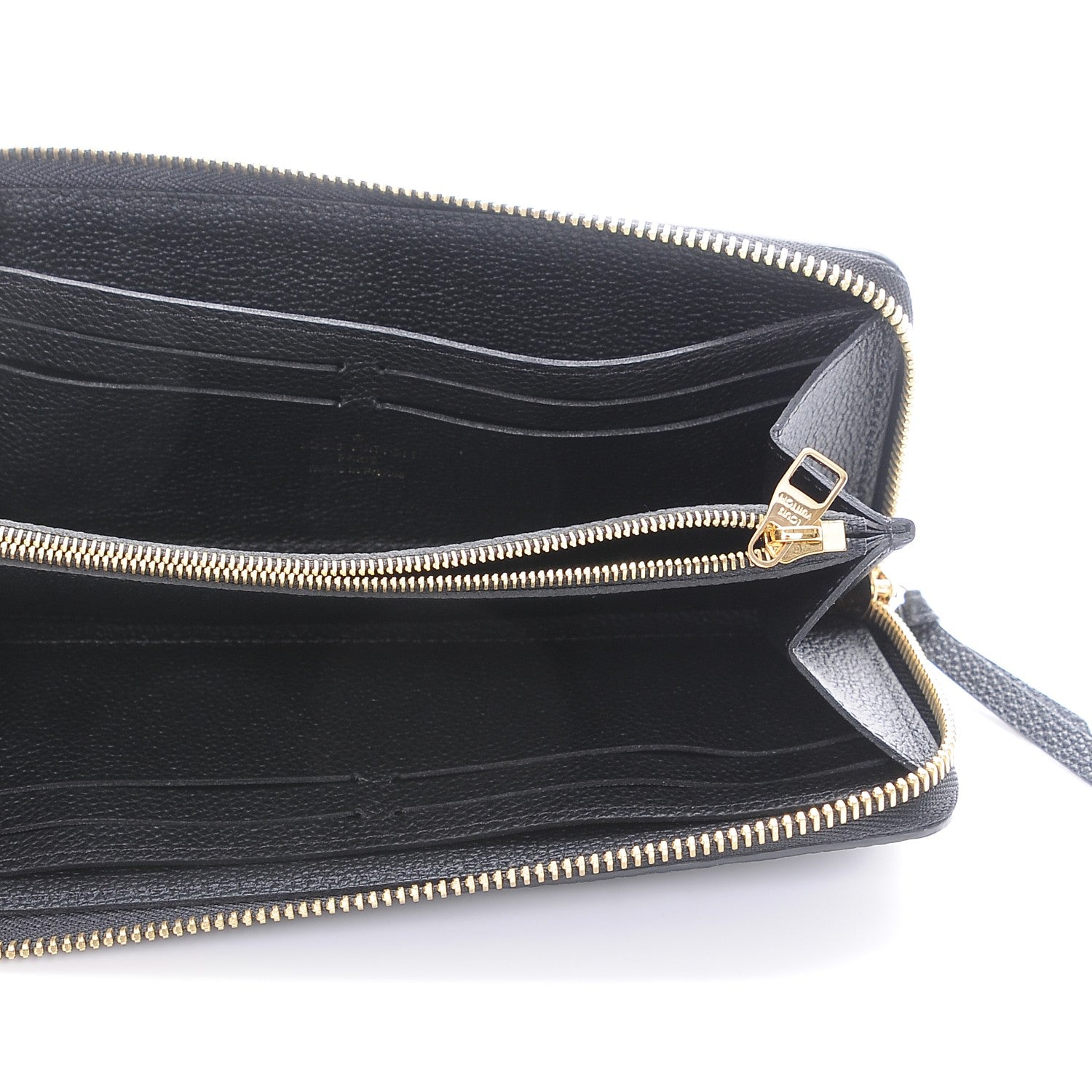 Louis Vuitton Empreinte Clemence Wallet Black 5 of 7