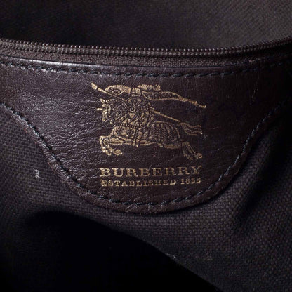 Burberry Haymarket Check Large Tote Brown 5 of 8