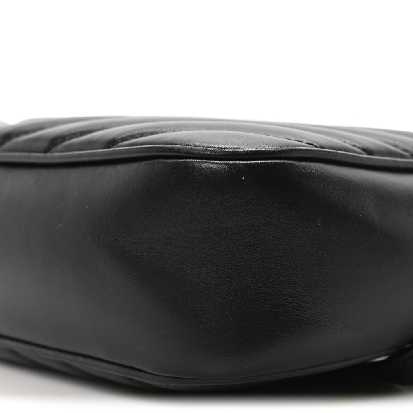 Calfskin Matelasse Monogram Lou Camera Bag Black