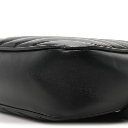 Saint Laurent Calfskin Matelasse Monogram Lou Camera Bag Black 10 of 11