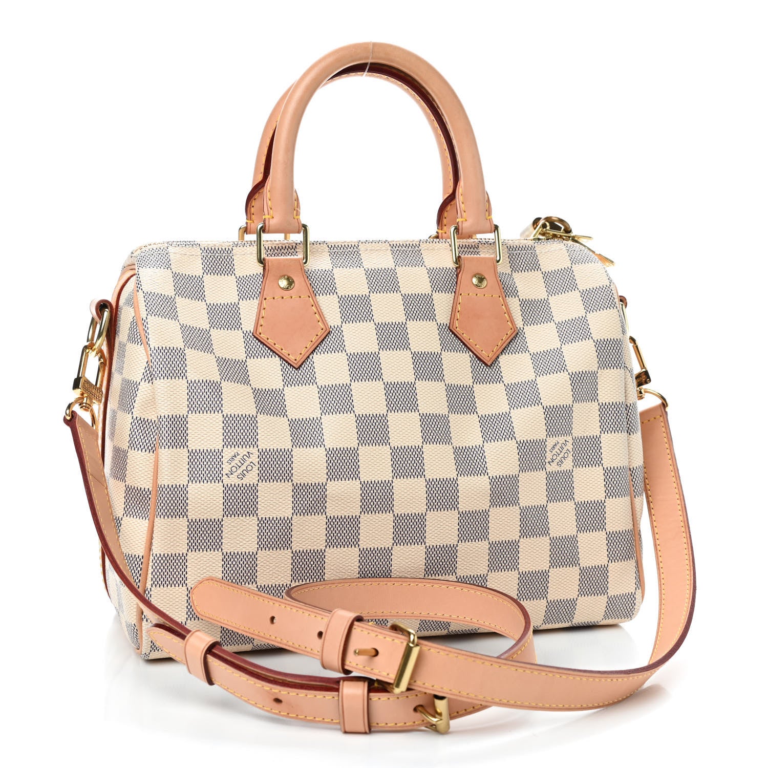 Louis Vuitton Damier Azur Speedy Bandouliere 25 3 of 9