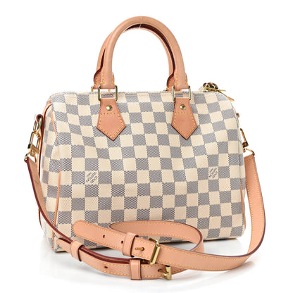 Louis Vuitton Damier Azur Speedy Bandouliere 25 3 of 9