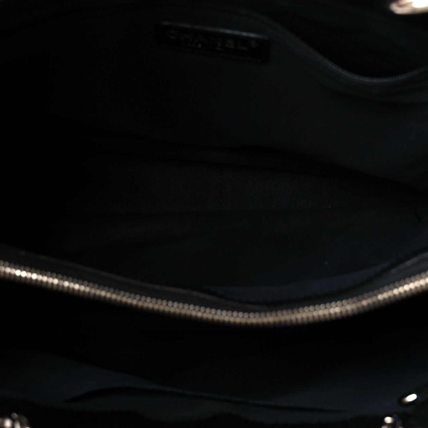 Chanel Caviar Quilted Grand Shopping Tote GST Black 5 of 10