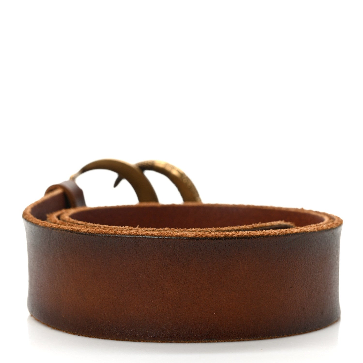Gucci Faded Calfskin Snake Double G 40mm Belt 80 32 Cuir 2 of 4