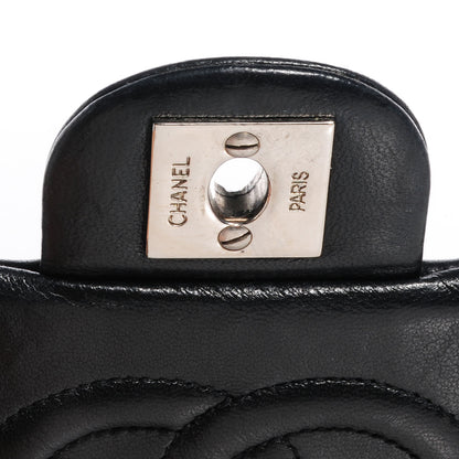 Chanel Lambskin Quilted Mini Square Flap Black 5 of 9