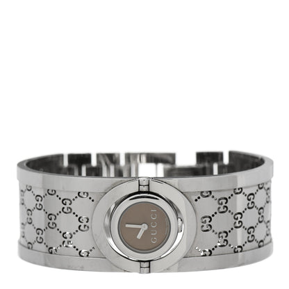 Gucci Stainless Steel 23mm Twirl Quartz Watch Brown 2 of 5