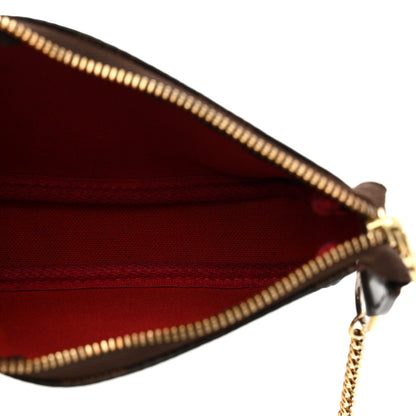 Louis Vuitton Damier Ebene Mini Pochette Accessories 5 of 7