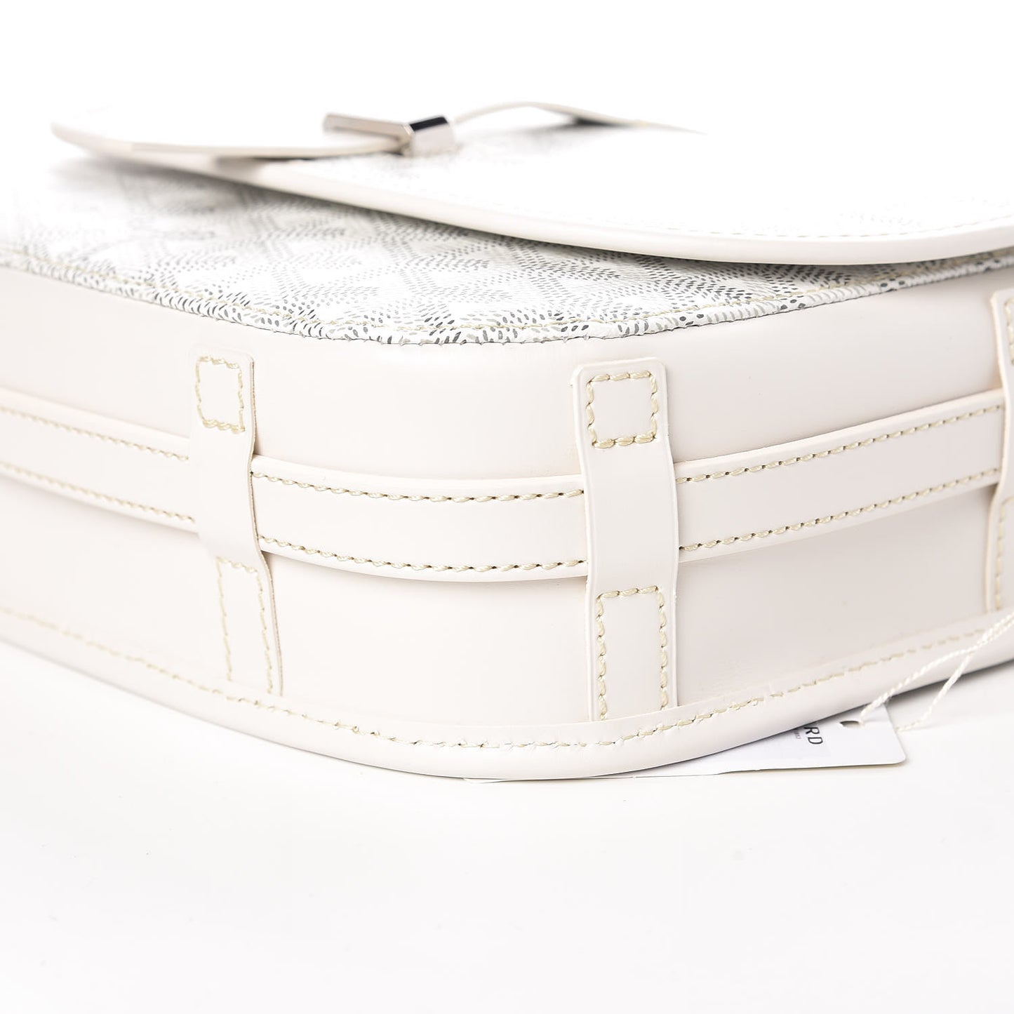 Goyardine Belvedere II PM Messenger Bag White