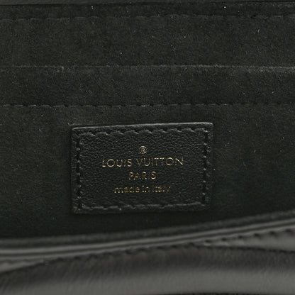 Louis Vuitton Calfskin New Wave Chain MM Black 6 of 12