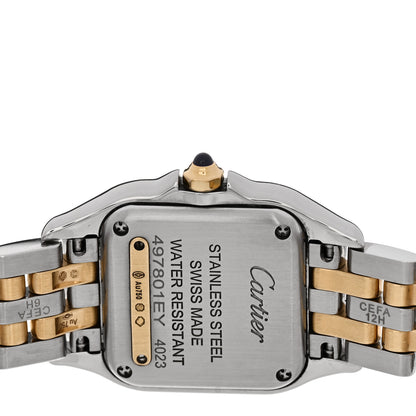 Cartier Stainless Steel 18K Yellow Gold 22mm Panthere Quartz Watch 4 of 5