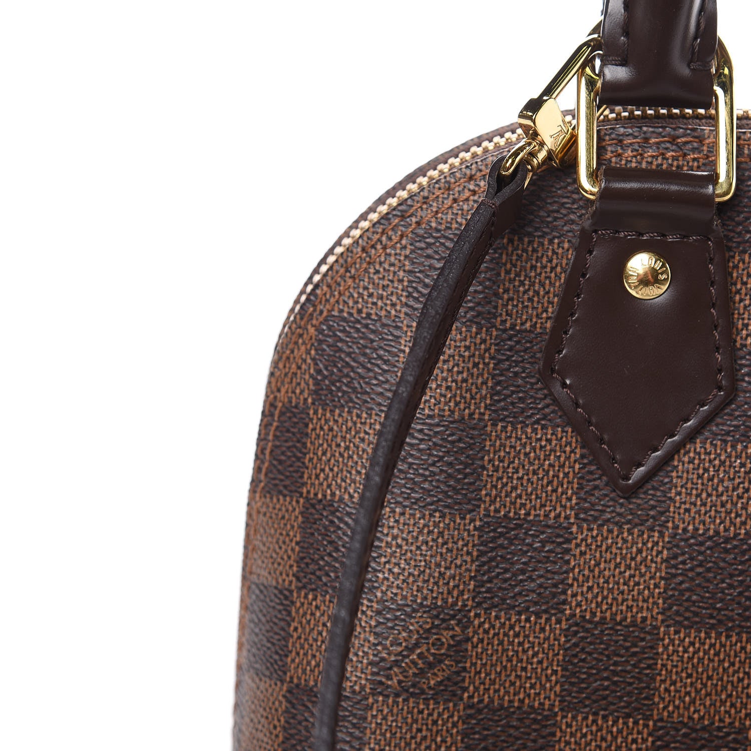 Louis Vuitton Damier Ebene Alma BB 7 of 10