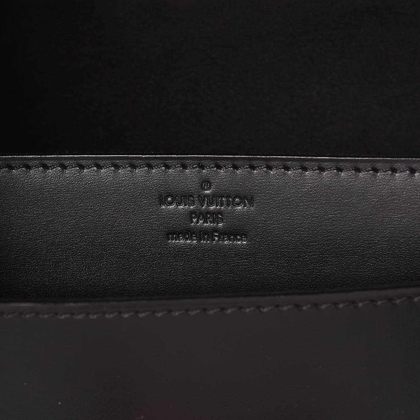 Calfskin Chain Louise MM Black