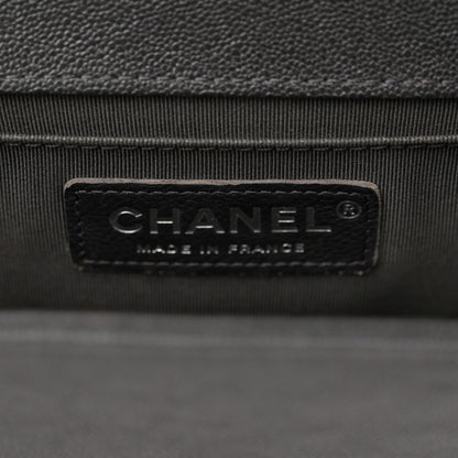 Chanel Caviar Quilted Small Boy Flap Grey 6 of 10