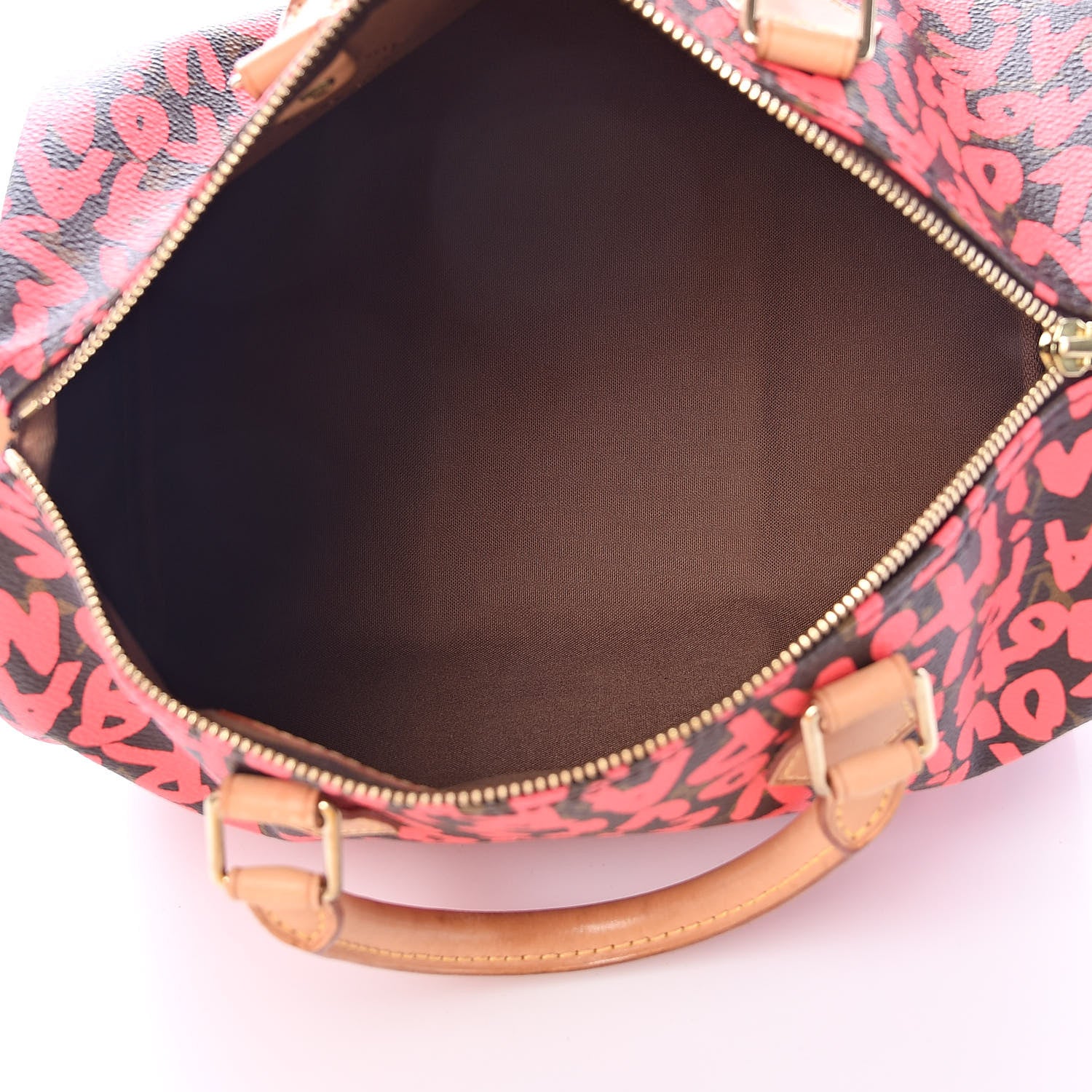 Louis Vuitton Monogram Graffiti Speedy 30 Fuchsia 5 of 17