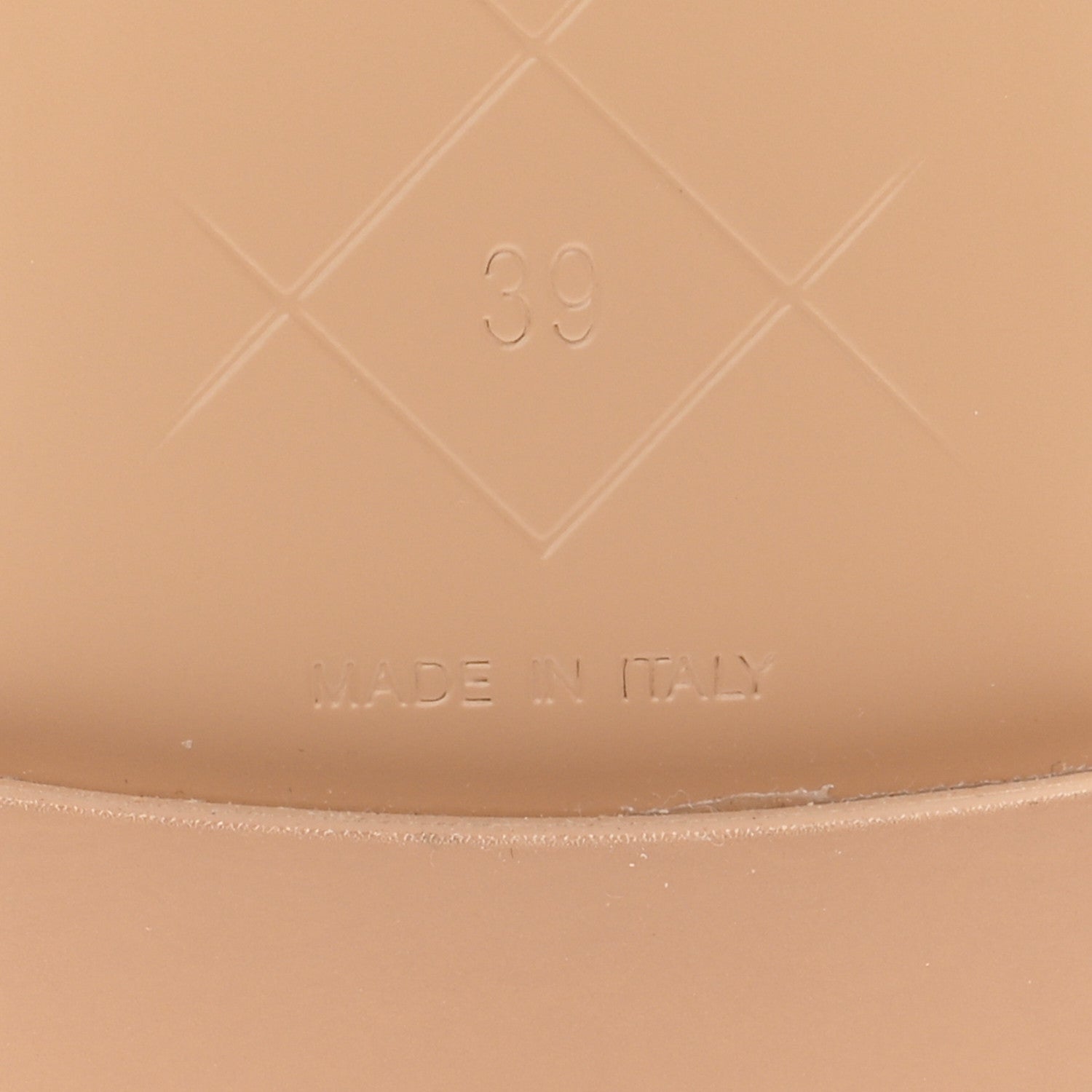 Chanel Lambskin Quilted Turnlock Flat Mules 39 Beige 7 of 10