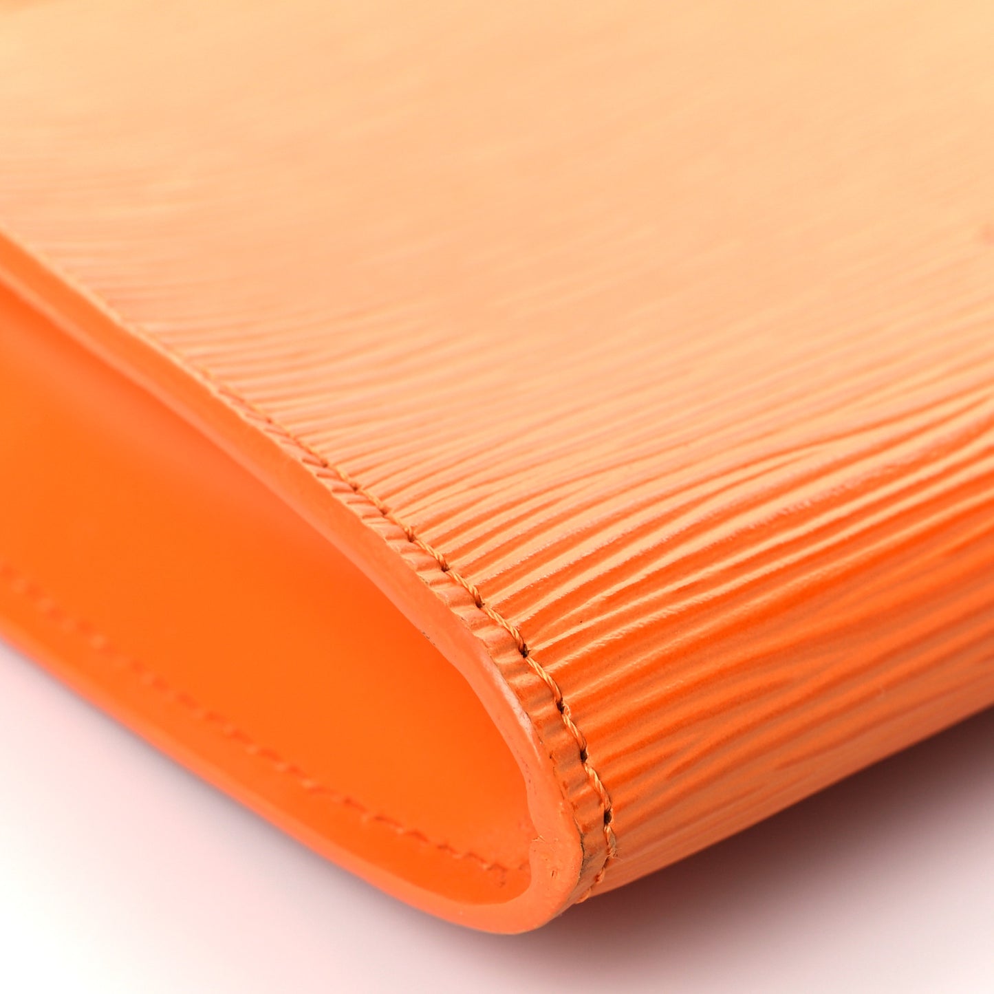 Epi Pochette Accessories 24 Mandarin