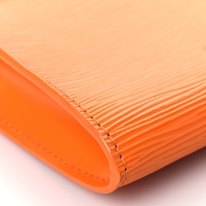 Louis Vuitton Epi Pochette Accessories 24 Mandarin 8 of 9