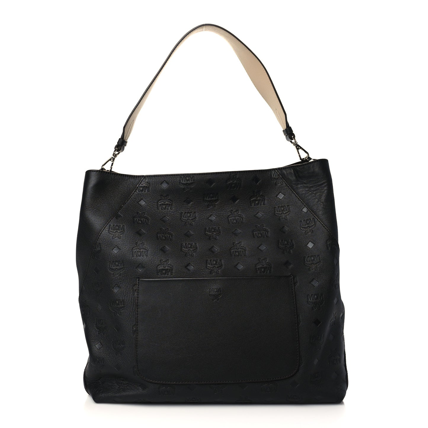 Calfskin Ottomar Large Klara Hobo Black