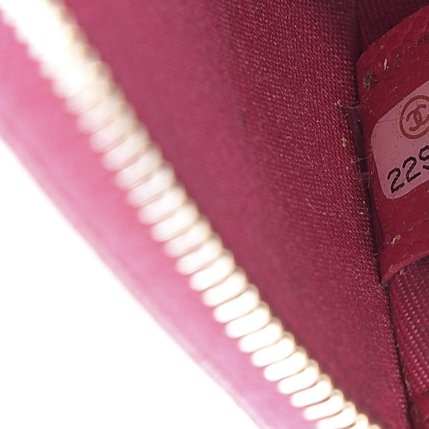 Chanel Caviar Camellia Embossed Key Holder Case Fuchsia 7 of 8