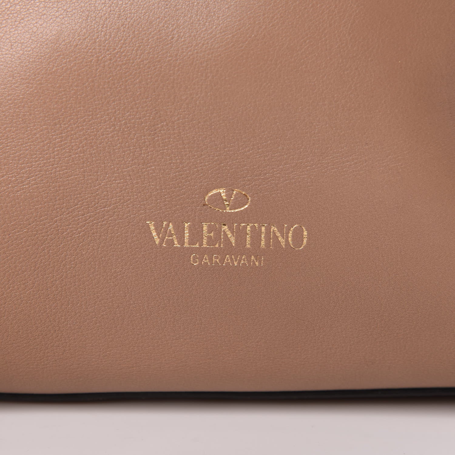 Valentino Garavani Vitello Rockstud All Over Dome Shopper Taupe 15 of 16