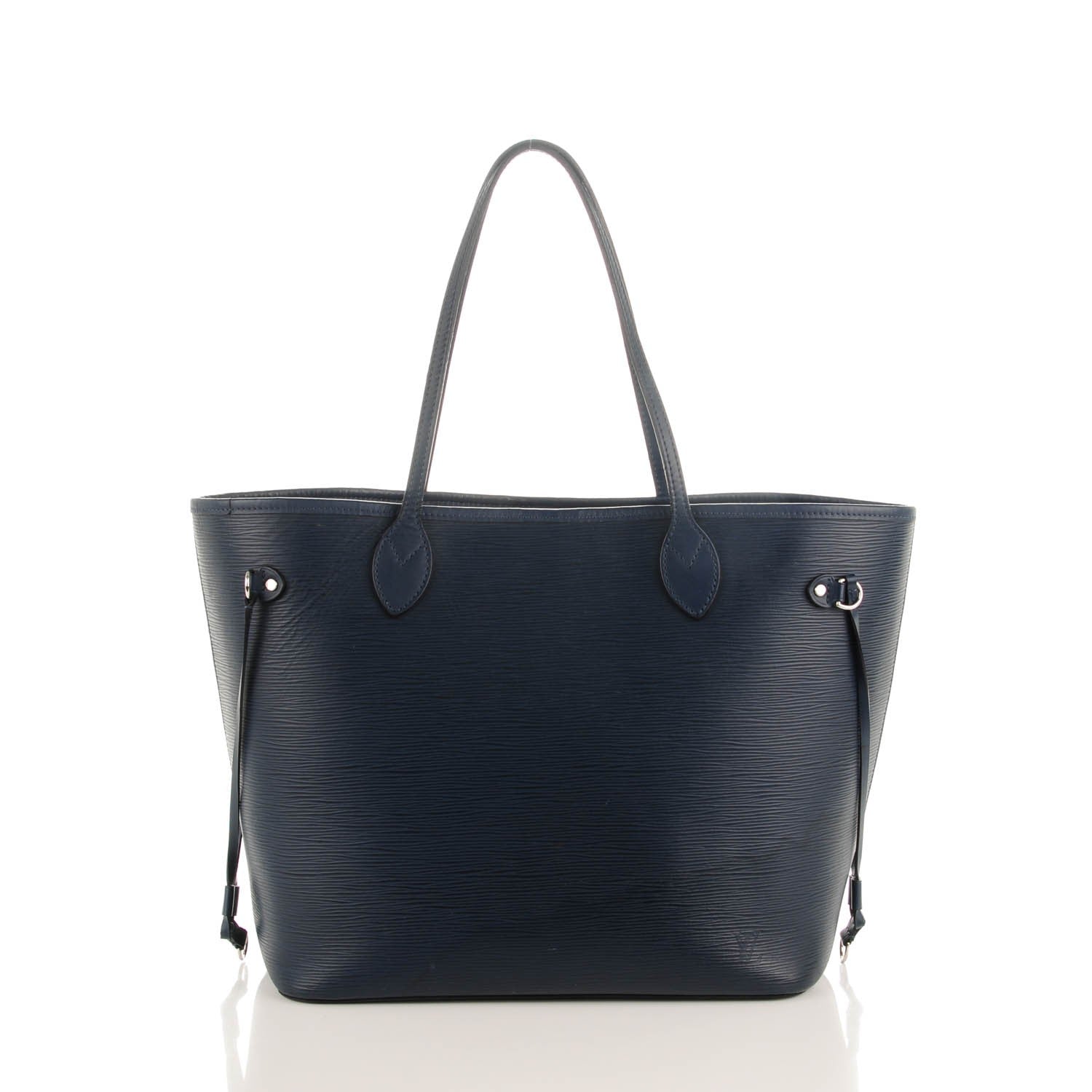 Louis Vuitton Epi Neverfull MM Indigo 3 of 11