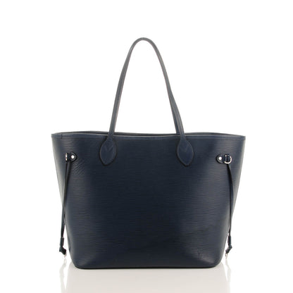 Louis Vuitton Epi Neverfull MM Indigo 3 of 11