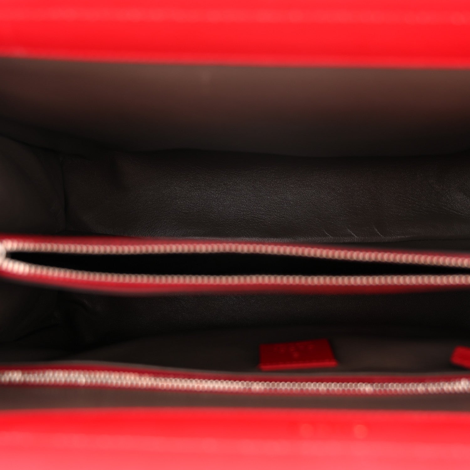Gucci Shibuya Calfskin Medium Zumi Top Handle Bag Hibiscus Red 5 of 10