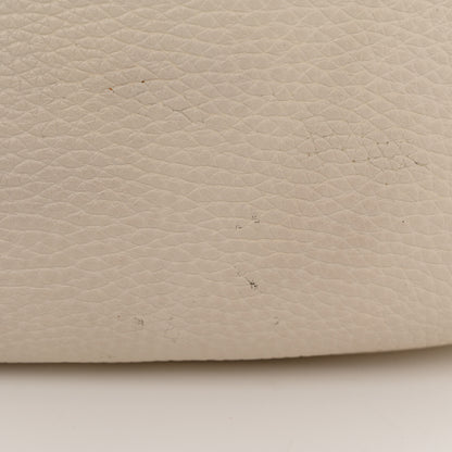 Tom Ford Grained Calfskin Medium Double Strap Jennifer Crossbody Chalk 14 of 14