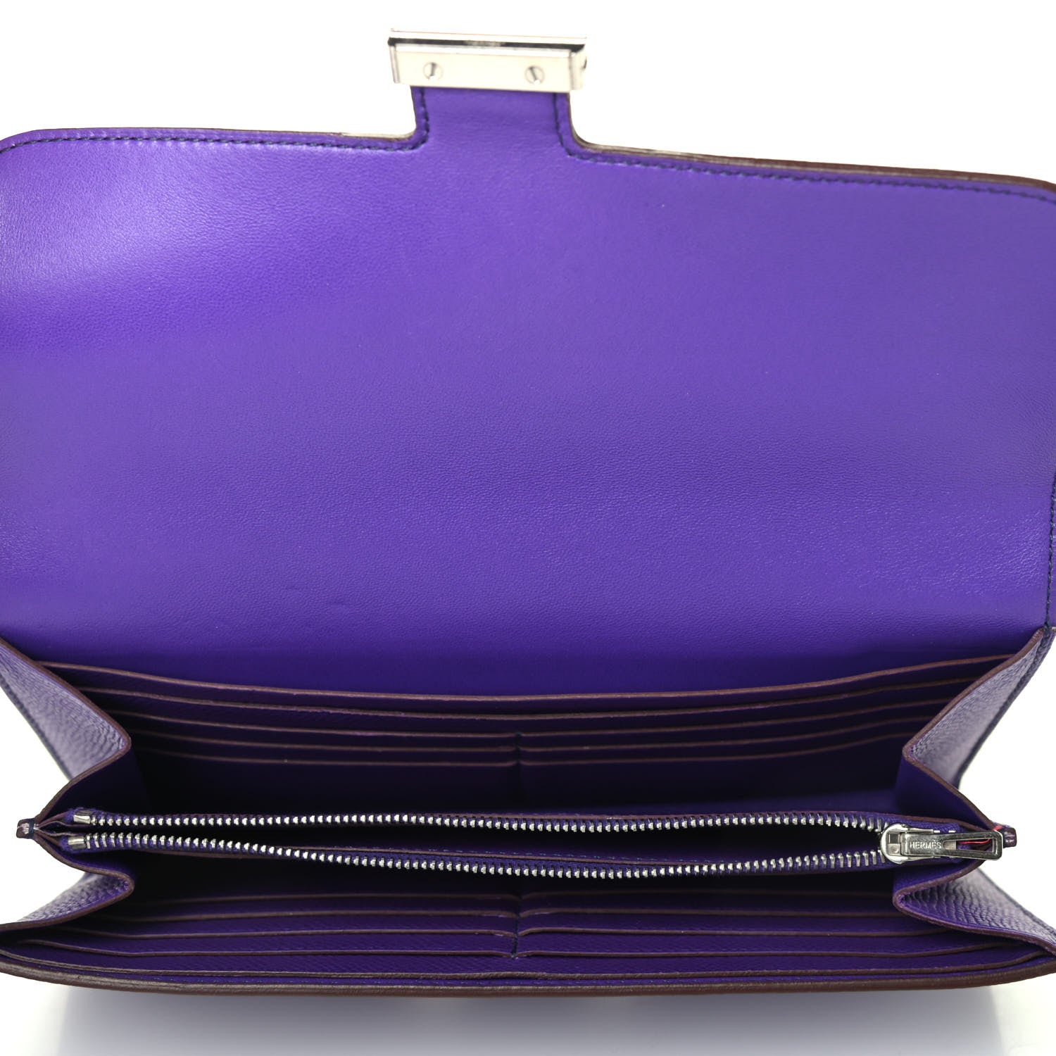 Hermes Epsom Constance Long Wallet Crocus 4 of 4
