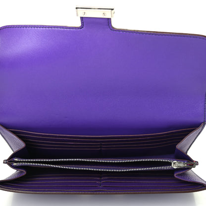 Hermes Epsom Constance Long Wallet Crocus 4 of 4